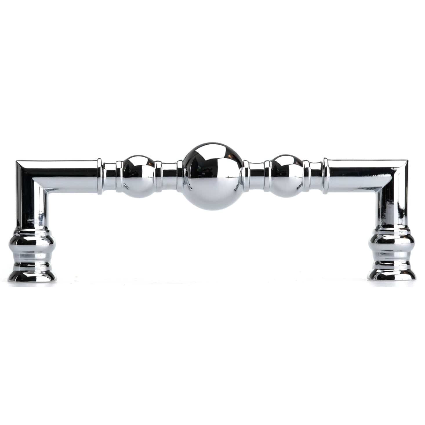 Traditional Pull, 5-1/16" Center-to-Center, Chrome alt 0