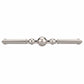 Traditional Pull, 12-5/8" Center-to-Center, Brushed Nickel alt 0