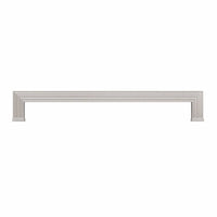 Transitional Pull, 12-5/8" Center-to-Center, Brushed Nickel alt 0
