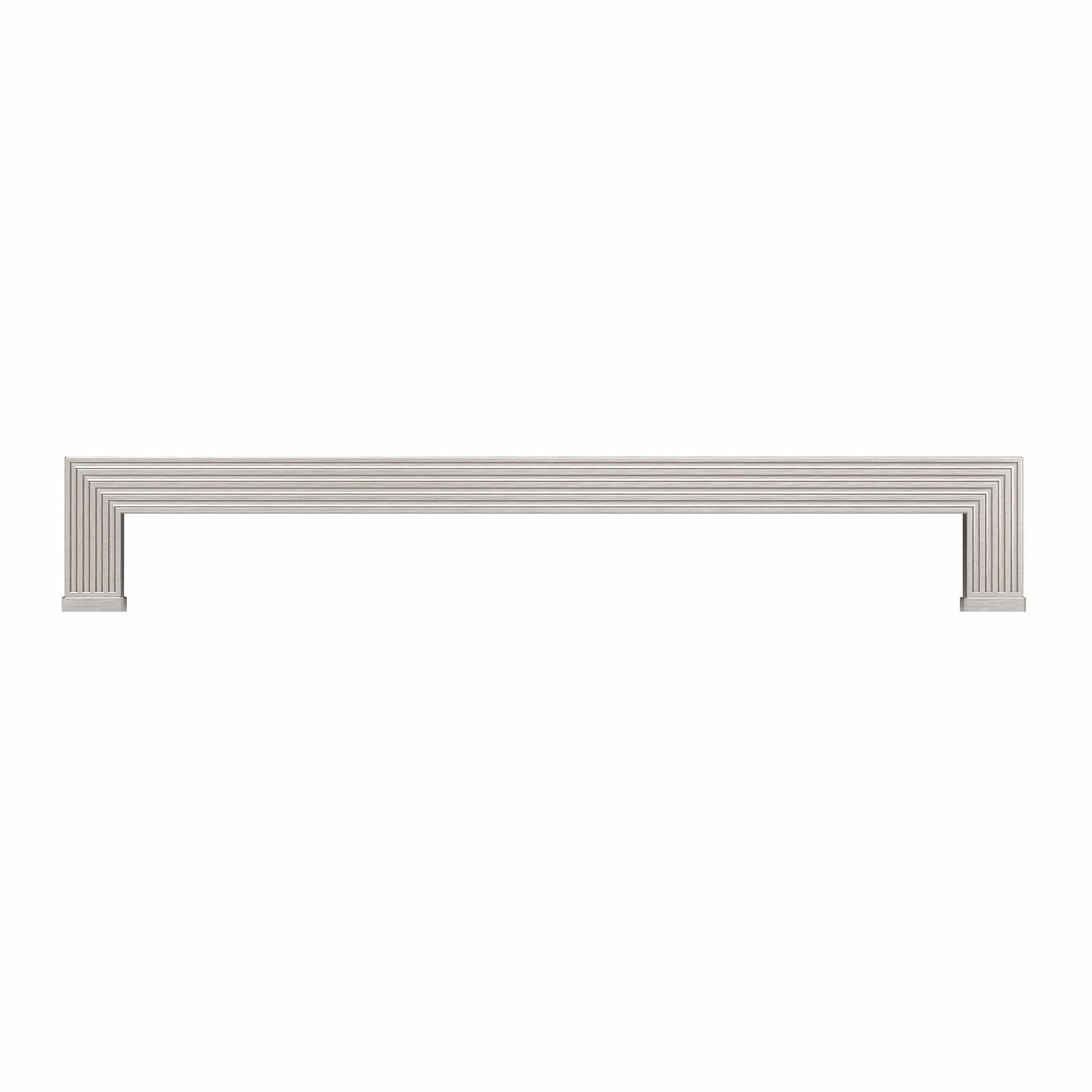 Transitional Pull, 12-5/8" Center-to-Center, Brushed Nickel alt 0