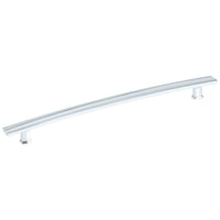 Transitional Pull, 12-5/8" Center-to-Center, Chrome alt 0