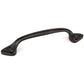 Traditional Pull, 8-1/16" Center-to-Center, Matte Black alt 0