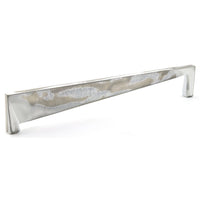 Contemporary Pull, 6-5/16" Center-to-Center, Brushed Industrial White alt 0