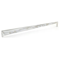 Contemporary Pull, 12-5/8" Center-to-Center, Brushed Industrial White alt 0