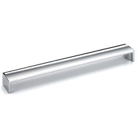 Contemporary Pull, 10-1/8" Center-to-Center, Chrome alt 0
