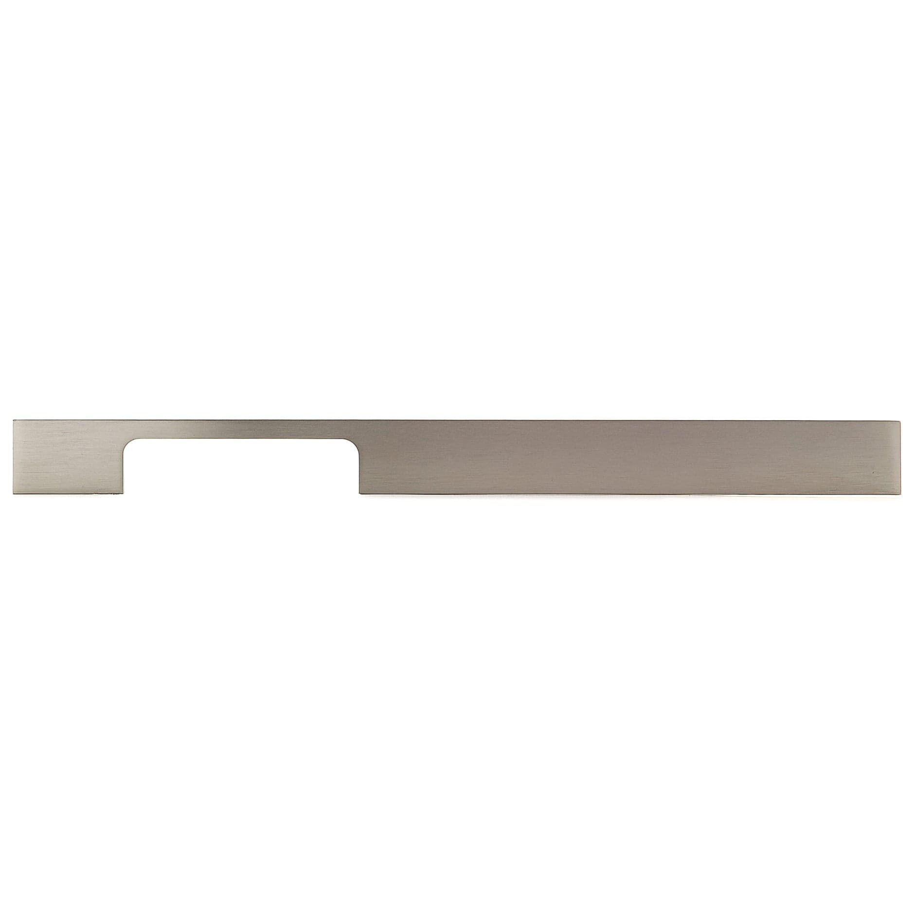 Contemporary Pull, 10-1/8" Center-to-Center, Brushed Nickel alt 0
