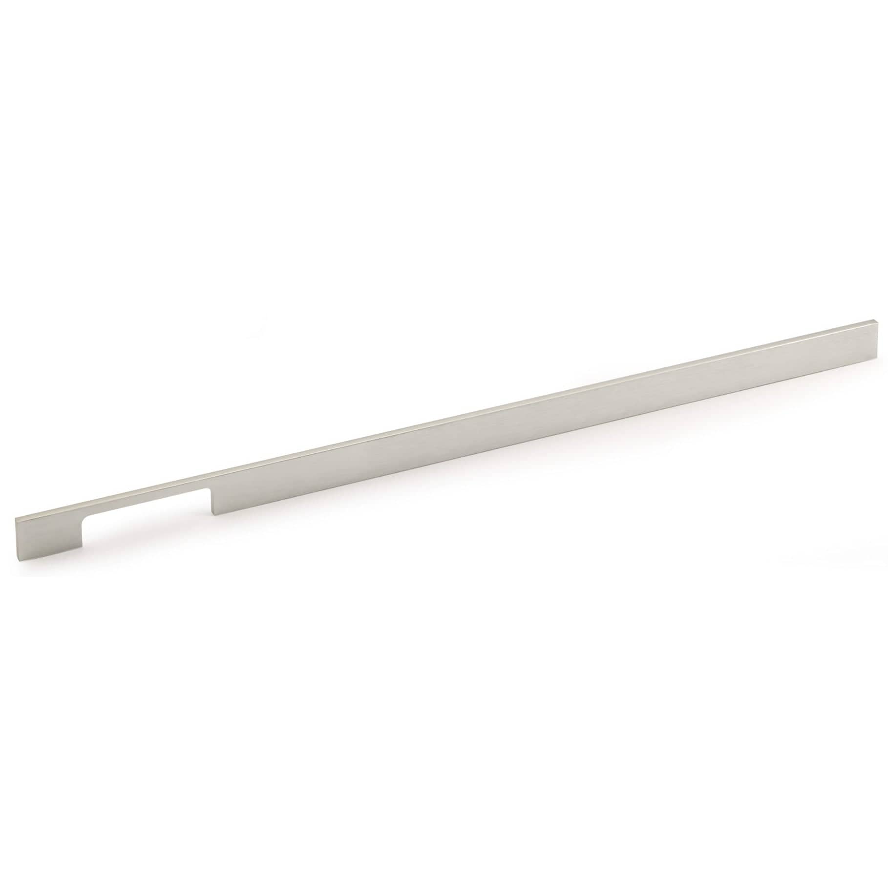 Contemporary Pull, 21-3/8" Center-to-Center, Brushed Nickel alt 0