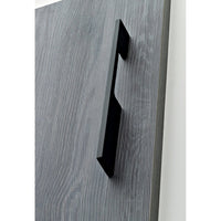 Contemporary Pull, 21-3/8" Center-to-Center, Brushed Nickel alt 0