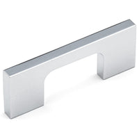 Contemporary Pull, 2-1/2" Center-to-Center, Chrome alt 0