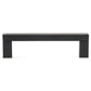 Contemporary Pull, 3-3/4" Center-to-Center, Matte Black alt 0