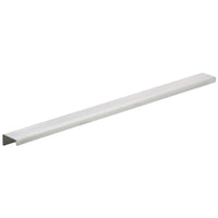 Contemporary Edge Pull, 17" Center-to-Center, Stainless Steel alt 0