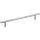 Contemporary Pull, 7-9/16" Center-to-Center, Stainless Steel alt 0