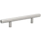 Contemporary Pull, 4-1/8" Center-to-Center, Stainless Steel, Antibacterial alt 0