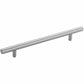 Contemporary Pull, 7-1/8" Center-to-Center, Antibacterial, Stainless Steel alt 0