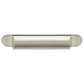 Contemporary Pull, 3-3/4" Center-to-Center, Brushed Nickel alt 0