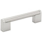 Contemporary Pull, 3-3/4" Center-to-Center, Brushed Nickel alt 0