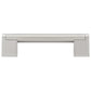 Contemporary Pull, 3-3/4" Center-to-Center, Brushed Nickel alt 0