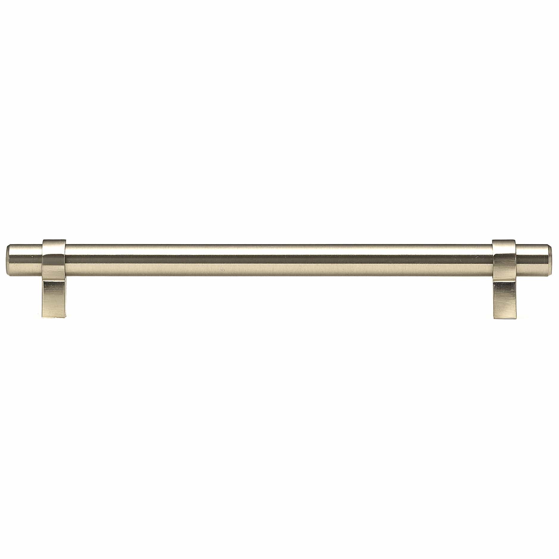 Contemporary Pull, 7-9/16" Center-to-Center, Brushed Nickel alt 0