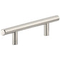 Contemporary Pull, 4-1/4" Center-to-Center, Brushed Nickel alt 0
