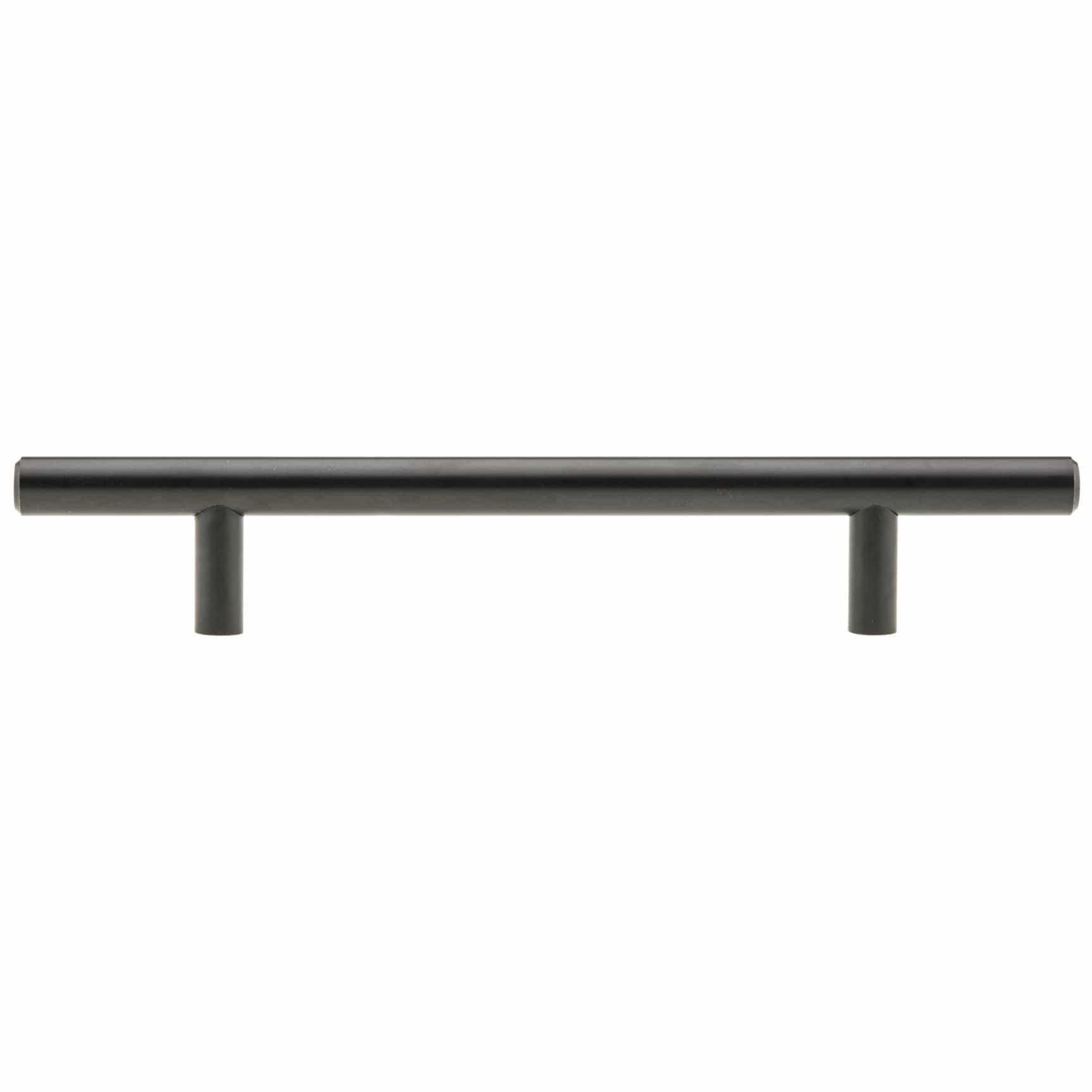 Contemporary Pull, 7-9/16" Center-to-Center, Matte Black alt 0