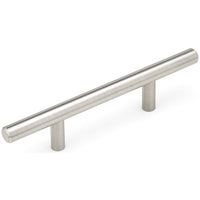 Contemporary Pull, 3" Center-to-Center, Brushed Nickel alt 0