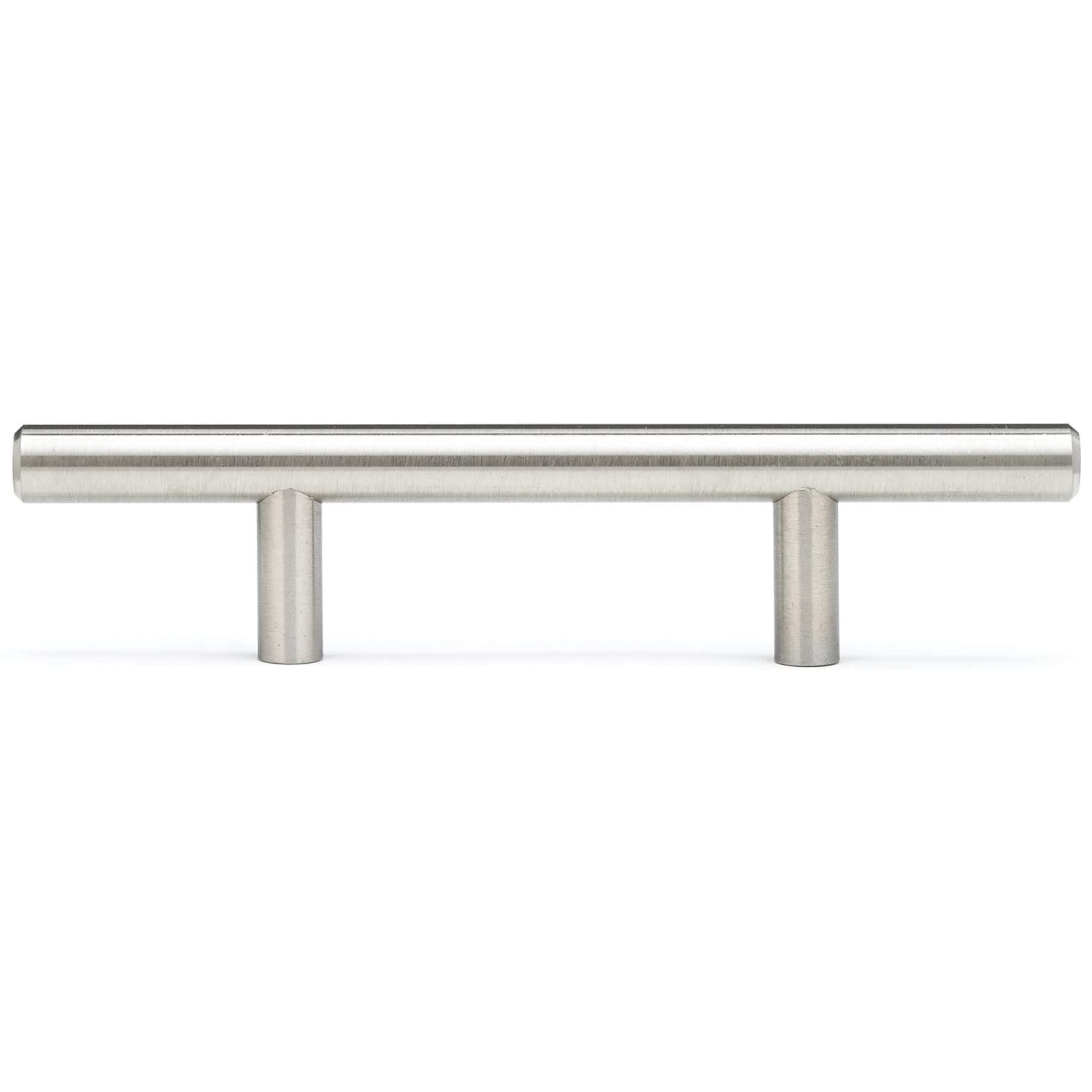 Contemporary Pull, 3" Center-to-Center, Brushed Nickel alt 0