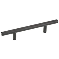 Contemporary Pull, 3-3/4" Center-to-Center, Matte Black alt 0