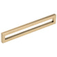 Contemporary Pull, 6-5/16" Center-to-Center, Champagne Bronze alt 0