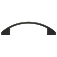 Contemporary Pull, 3-3/4" Center-to-Center, Matte Black alt 0