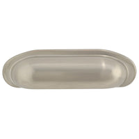 Contemporary Cup Pull, 2-1/2" Center-to-Center, Brushed Nickel alt 0