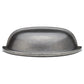 Traditional Cup Pull, 3" Center-to-Center, Pewter alt 0