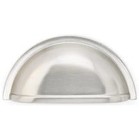 Traditional Cup Pull, 3" Center-to-Center, Brushed Nickel alt 0