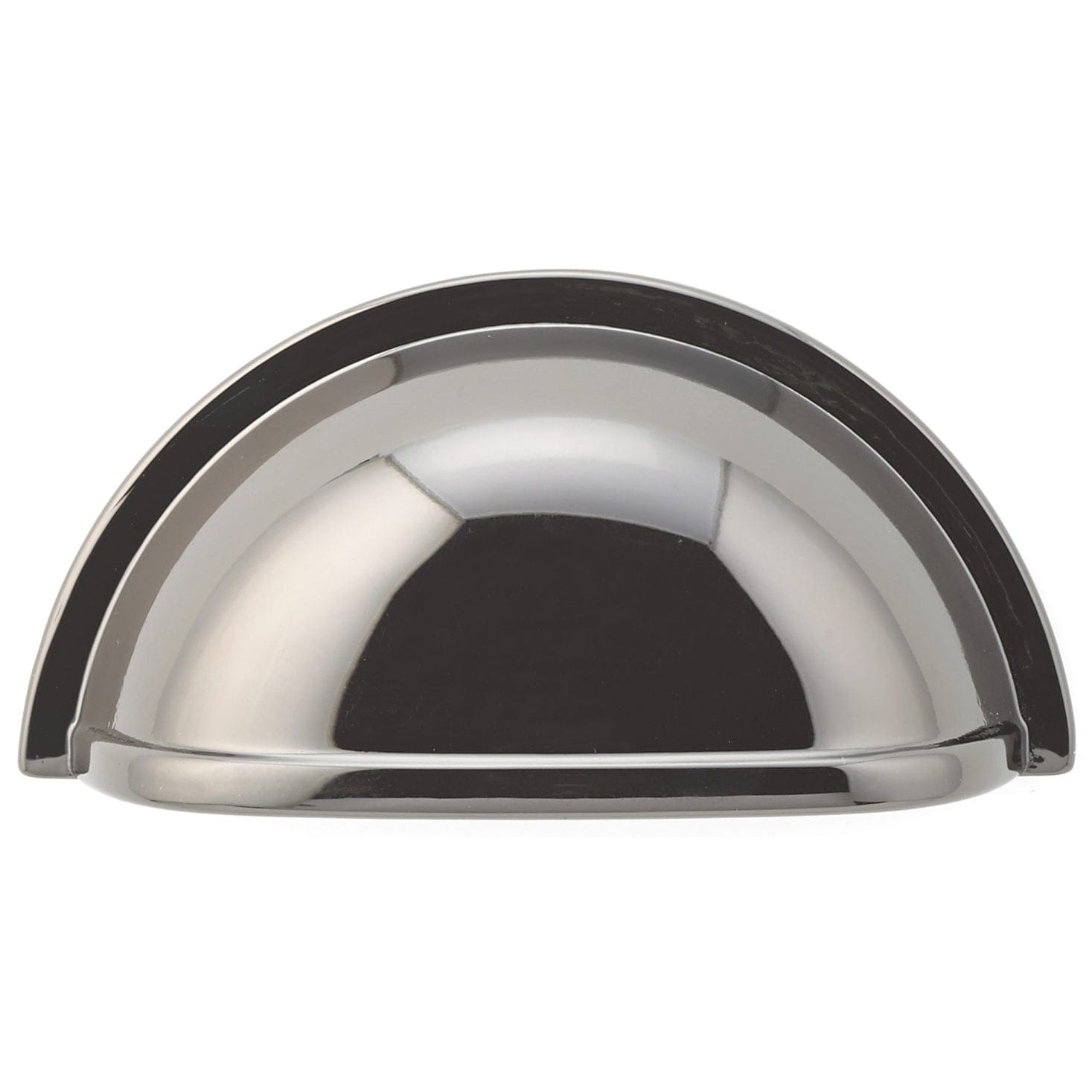 Traditional Cup Pull, 3" Center-to-Center, Black Nickel alt 0