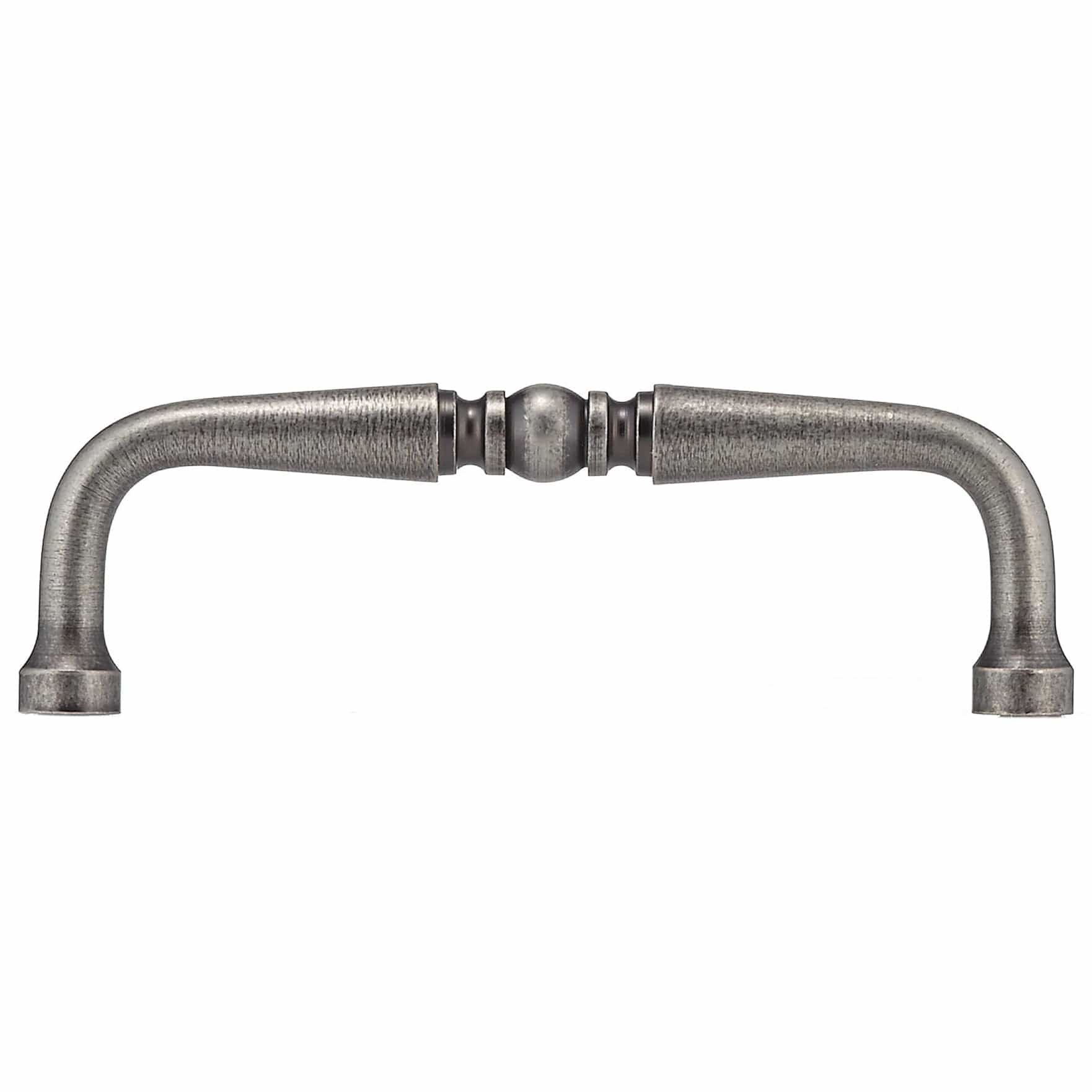 Traditional Pull, 3-1/2" Center-to-Center, Pewter alt 0