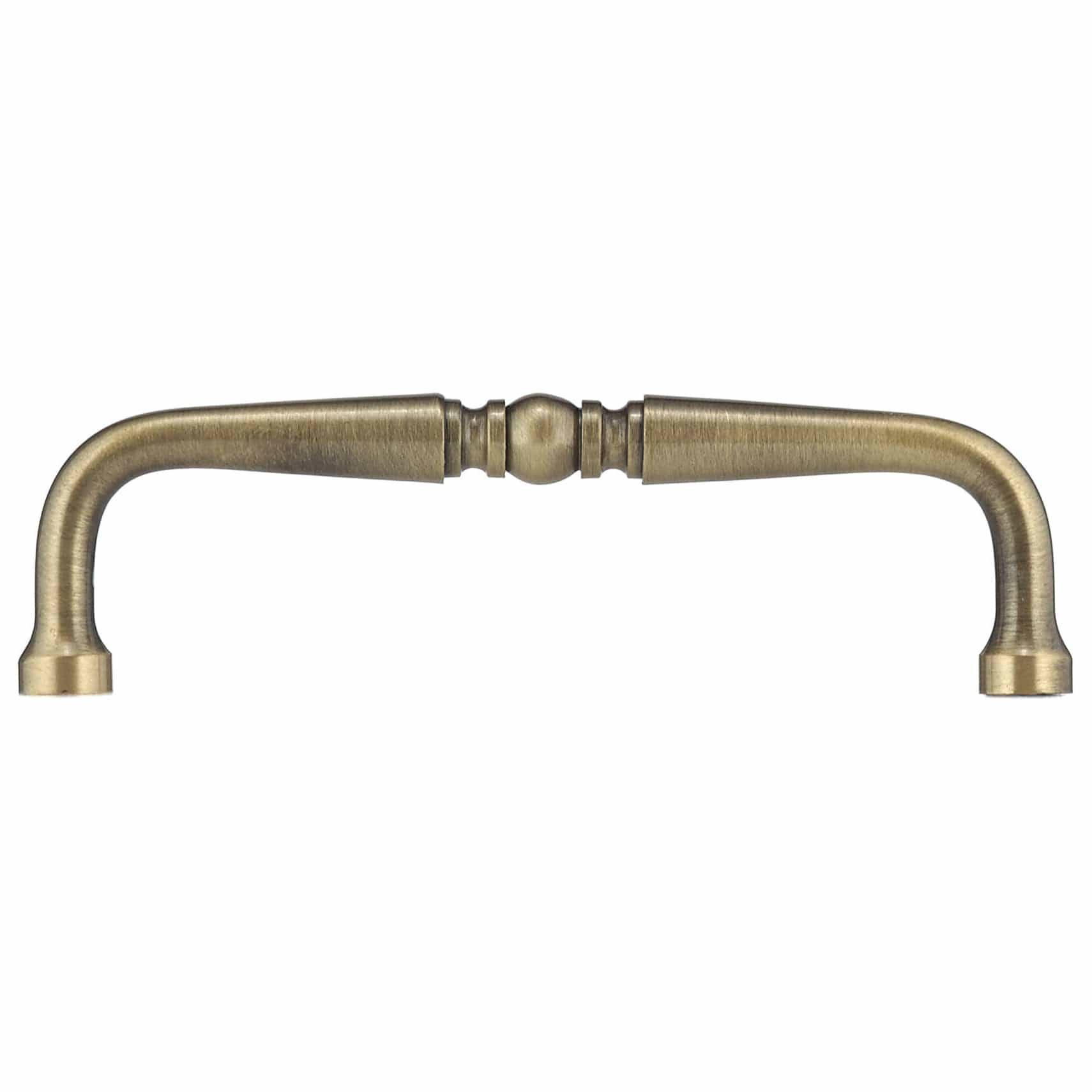 Traditional Pull, 3-3/4" Center-to-Center, Antique English alt 0