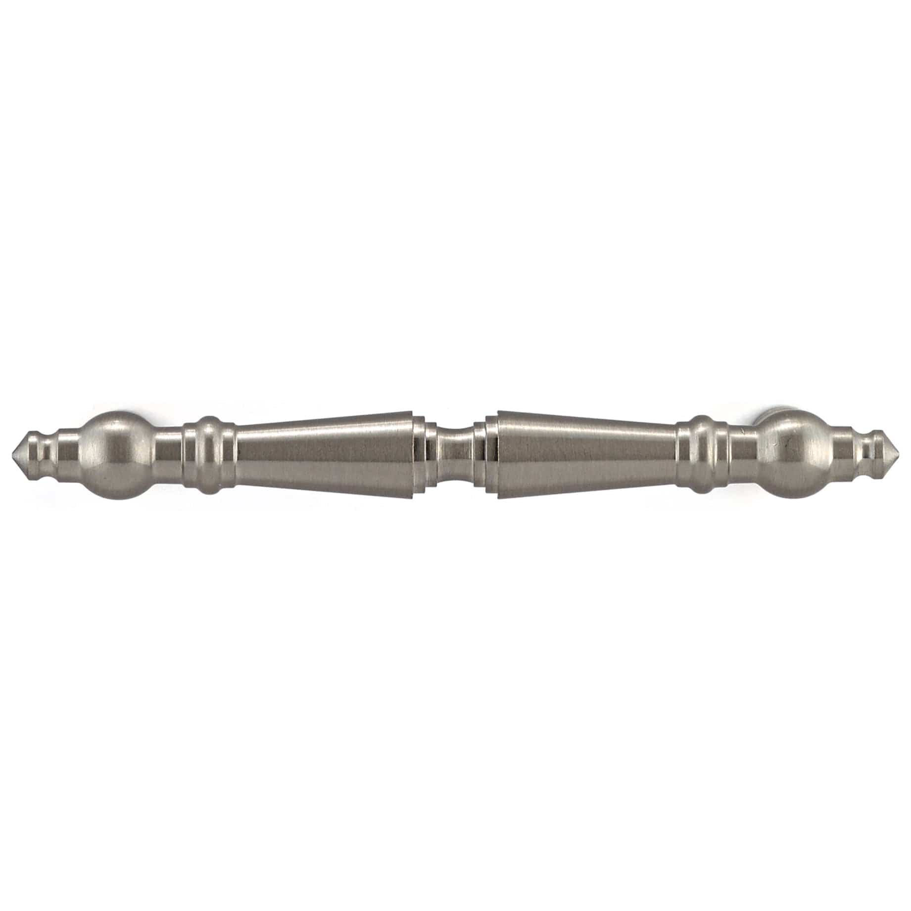 Traditional Pull, 3-1/2" Center-to-Center, Brushed Nickel alt 0
