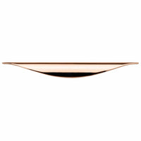 Contemporary Pull, 3-3/4" Center-to-Center, Polished Copper alt 0