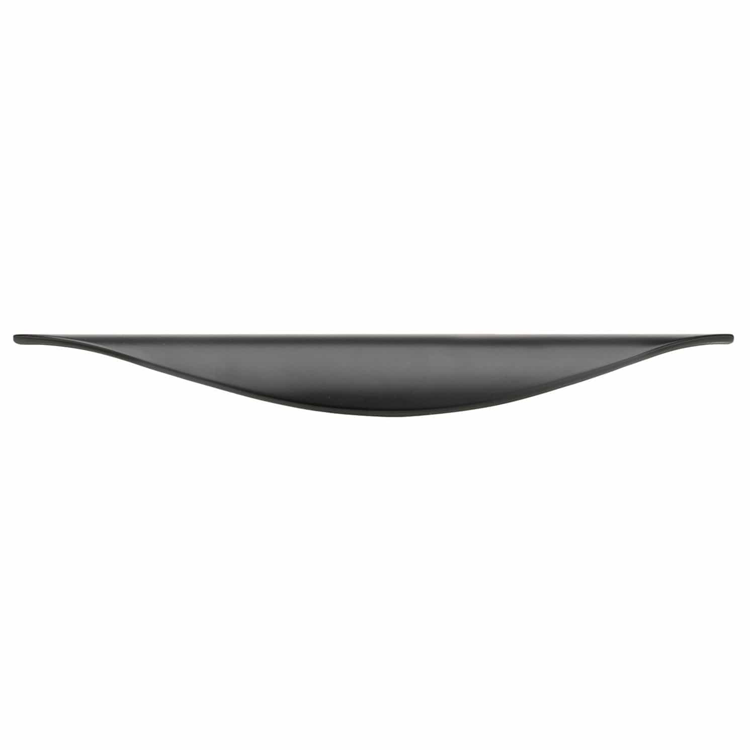 Contemporary Pull, 3-3/4" Center-to-Center, Matte Black alt 0