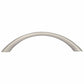 Contemporary Pull, 3-3/4" Center-to-Center, Brushed Nickel alt 0