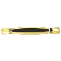 Contemporary Pull, 3-3/4" Center-to-Center, Brass alt 0