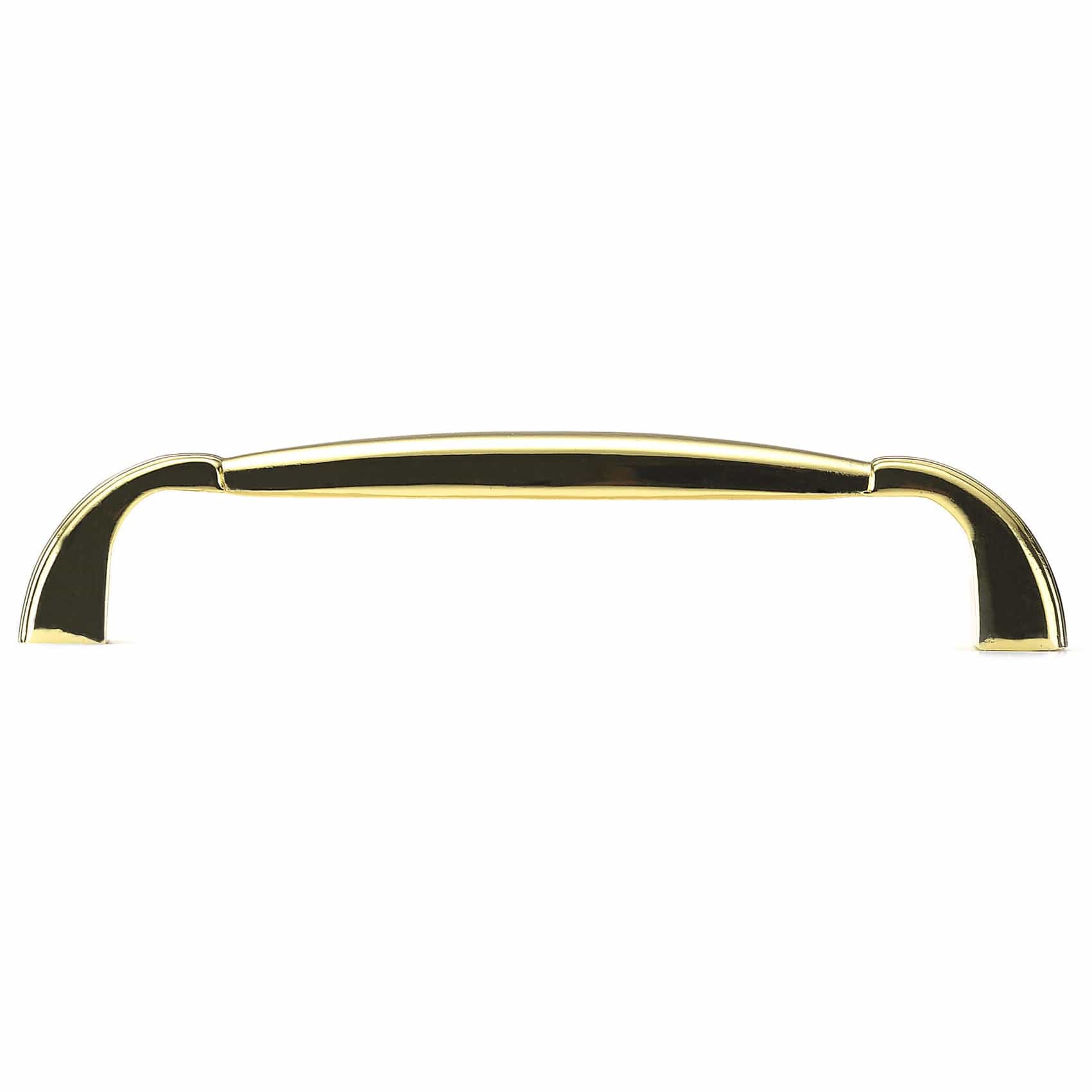 Contemporary Pull, 3-3/4" Center-to-Center, Brass alt 0