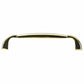 Contemporary Pull, 3-3/4" Center-to-Center, Brass alt 0