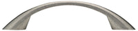 Contemporary Pull, 3-3/4" Center-to-Center, Pewter alt 0