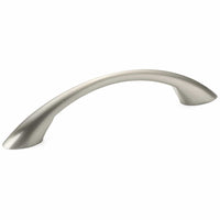 Contemporary Pull, 3-3/4" Center-to-Center, Brushed Nickel alt 0