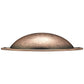 Traditional Cup Pull, 3" Center-to-Center, Antique Copper alt 0