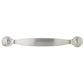Traditional Pull, 3-3/4" Center-to-Center, Brushed Nickel alt 0