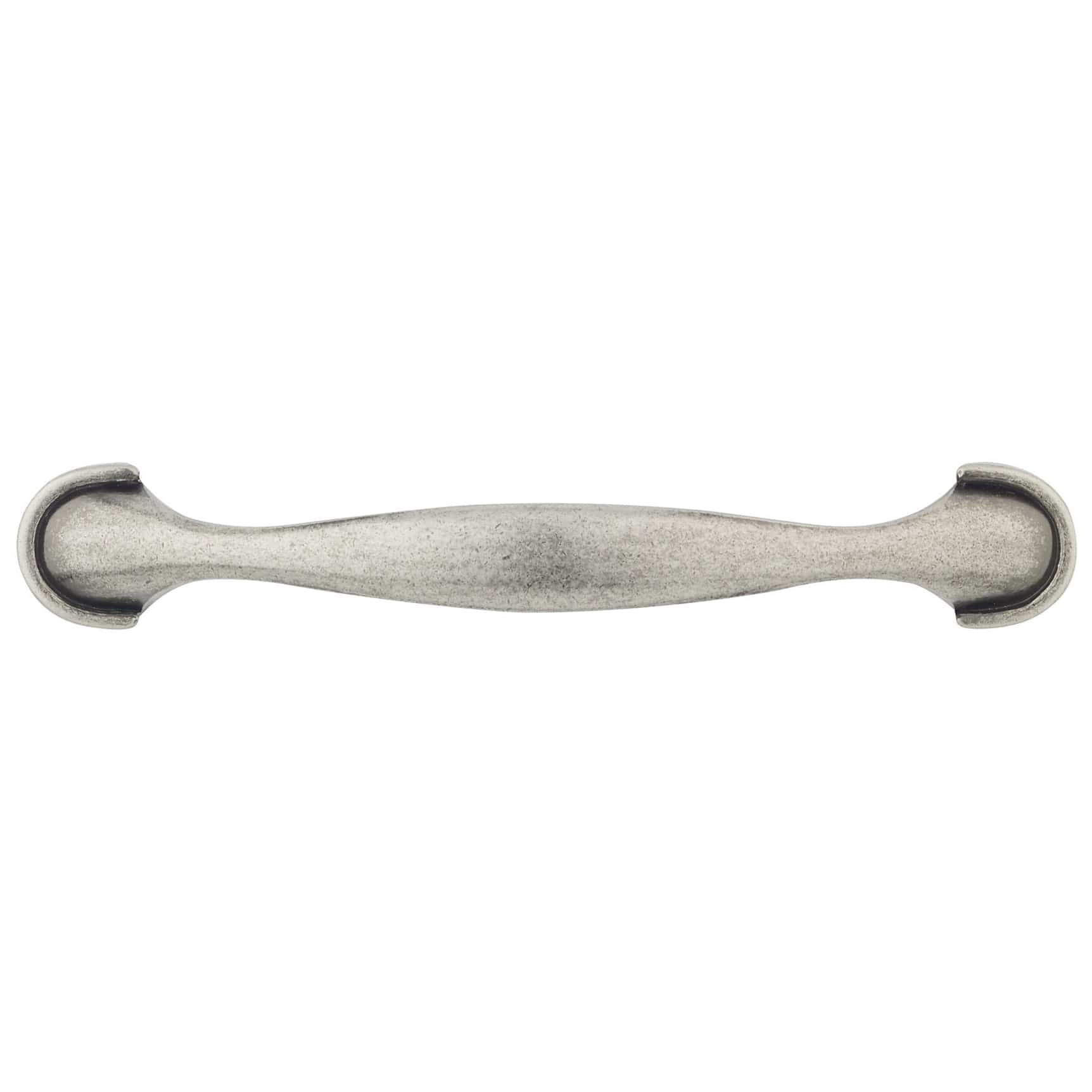 Traditional Pull, 3-3/4" Center-to-Center, Natural Iron alt 0
