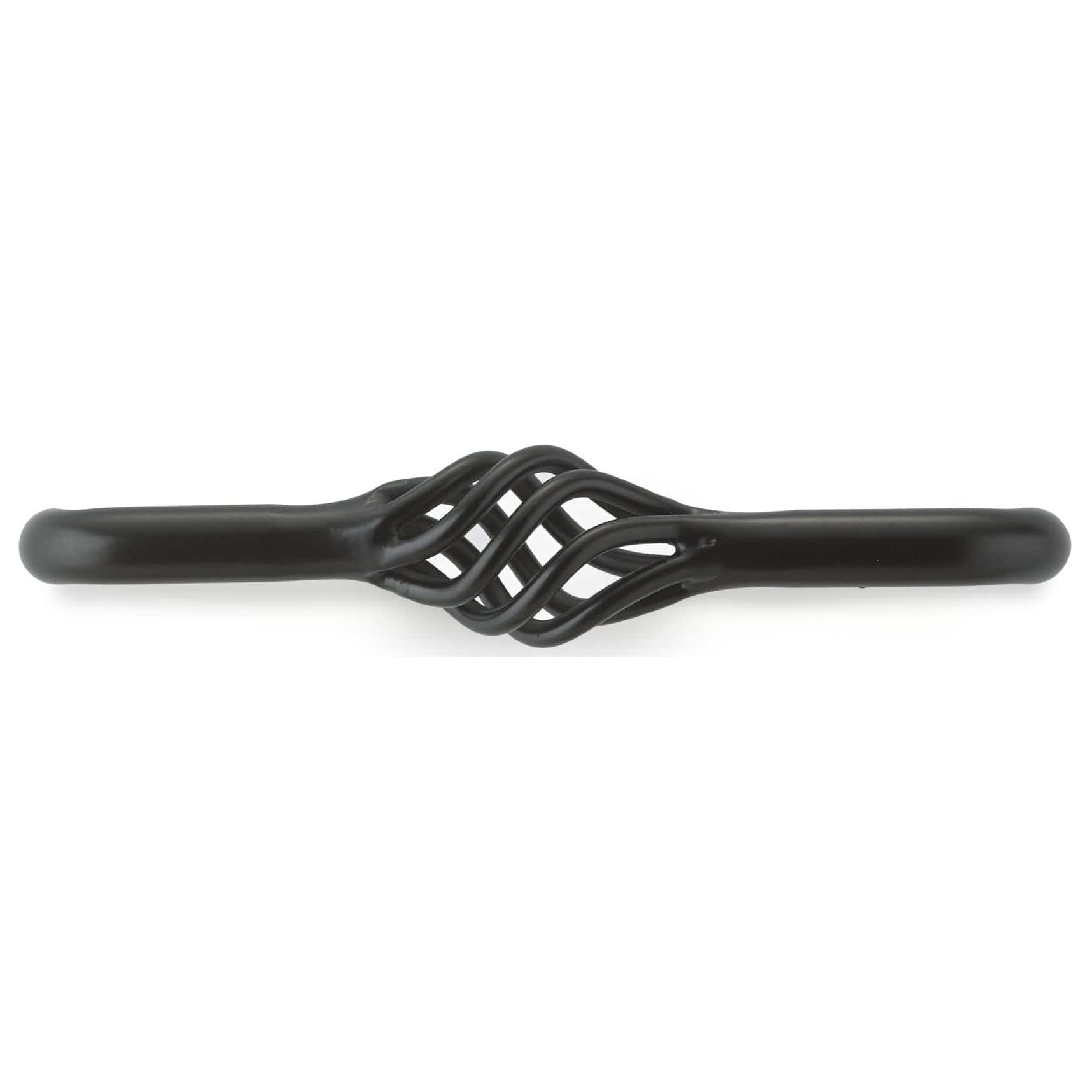 Traditional Pull, 4" Center-to-Center, Matte Black alt 0
