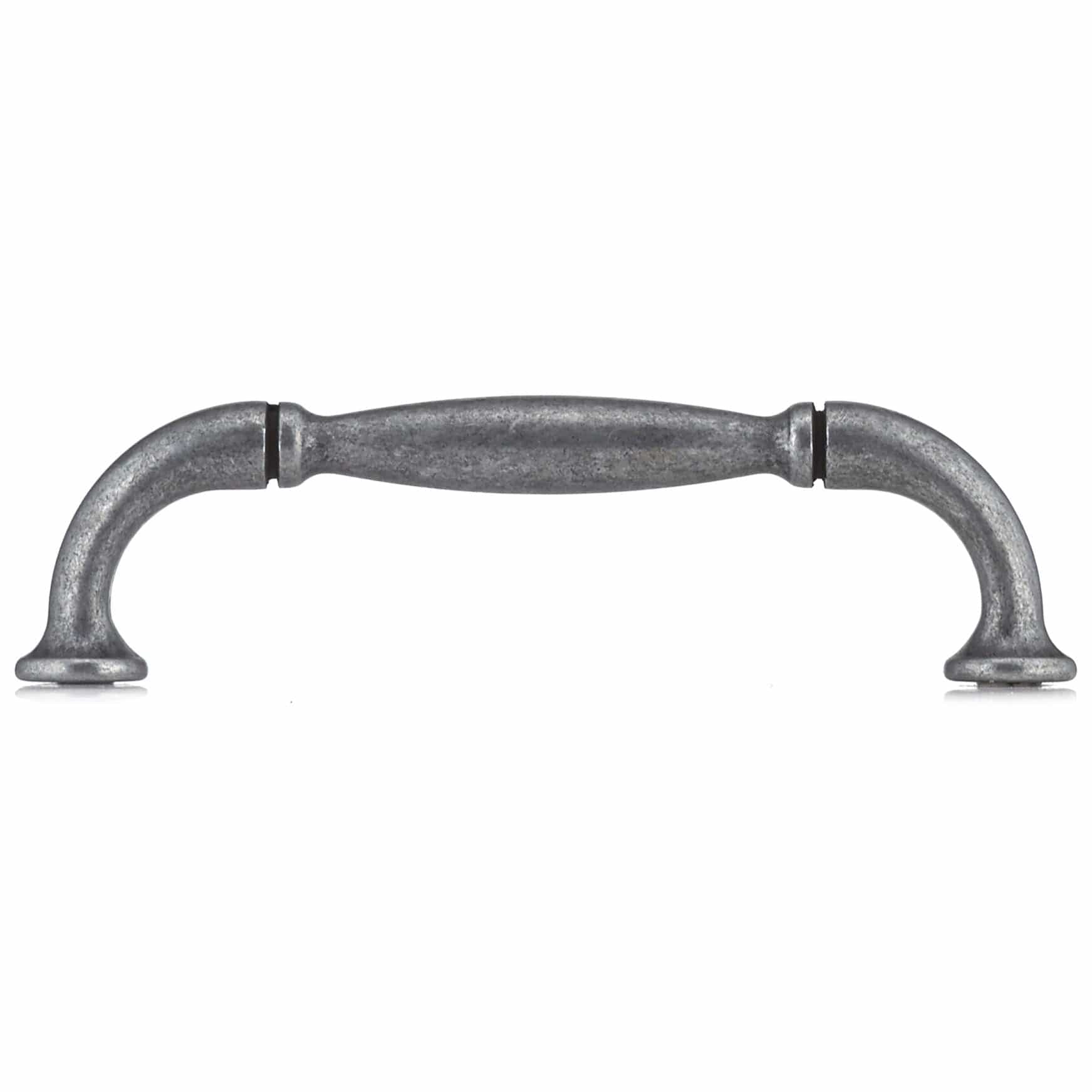 Traditional Pull, 3-3/4" Center-to-Center, Wrought Iron alt 0