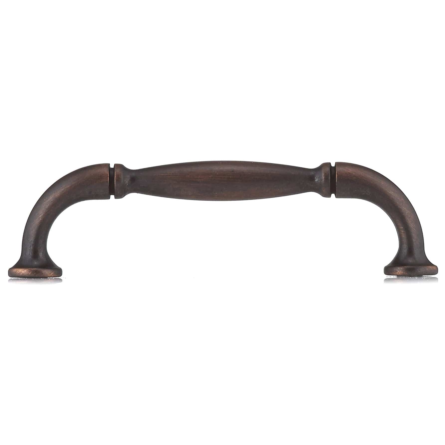 Traditional Pull, 3-3/4" Center-to-Center, Brushed Oil-Rubbed Bronze alt 0